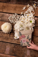 Happy Birthday Zinnia Card of Seeds - Plant Daddy