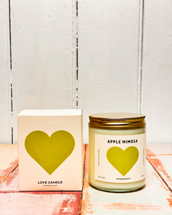 Apple Mimosa Soy Candle by Pinkmint