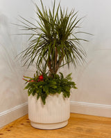 Breezy Lightweight Barrel Pot - Plant Daddy