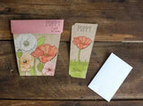 Poppy Card of Seeds - Plant Daddy