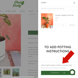 Plant Daddy in-store potting service - Plant Daddy