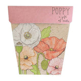 Poppy Card of Seeds - Plant Daddy