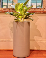 Serene tall lightweight planter pot