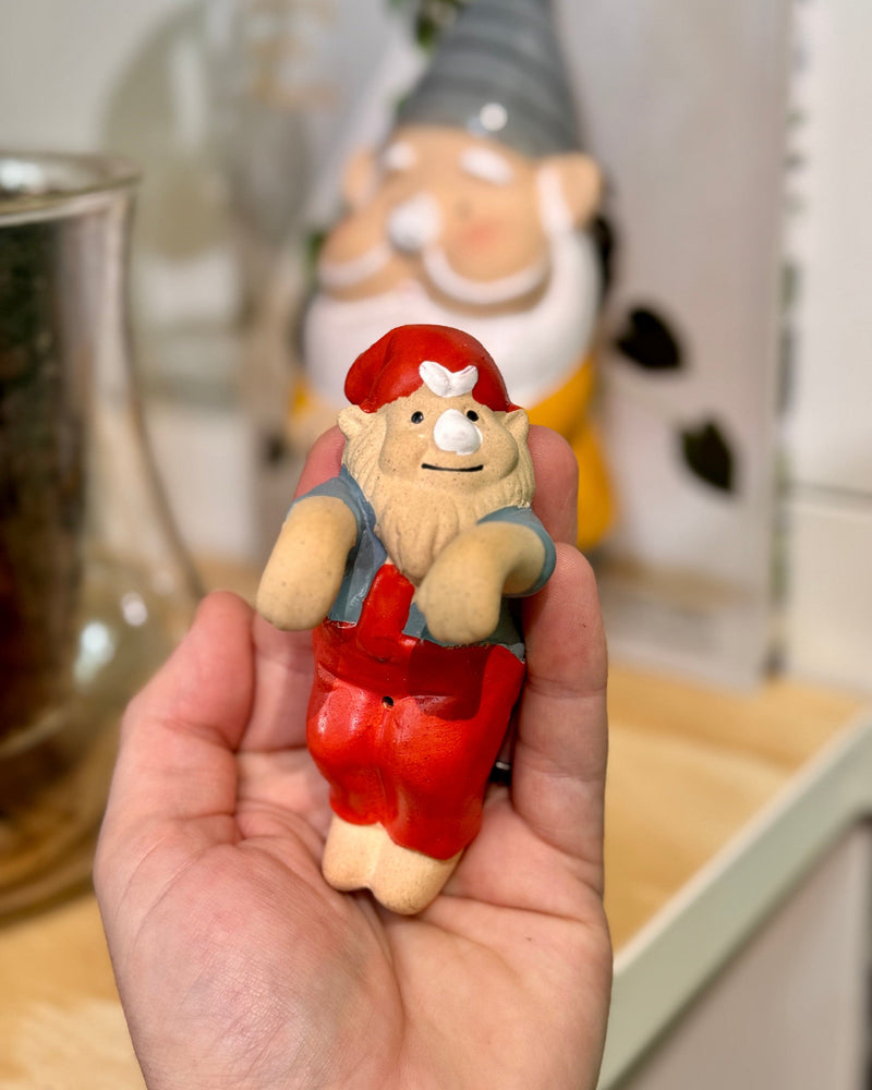 Naughty Ceramic Gnome