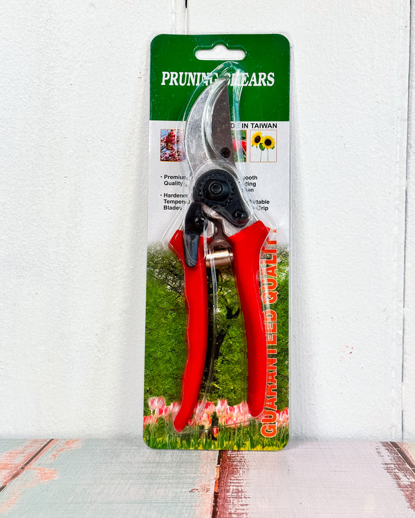 Pruning shears (red)