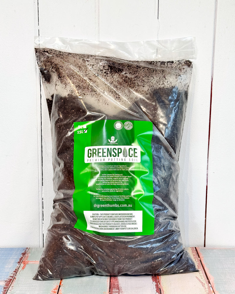 GreenSpace Premium Potting Soil by Dr Greenthumbs