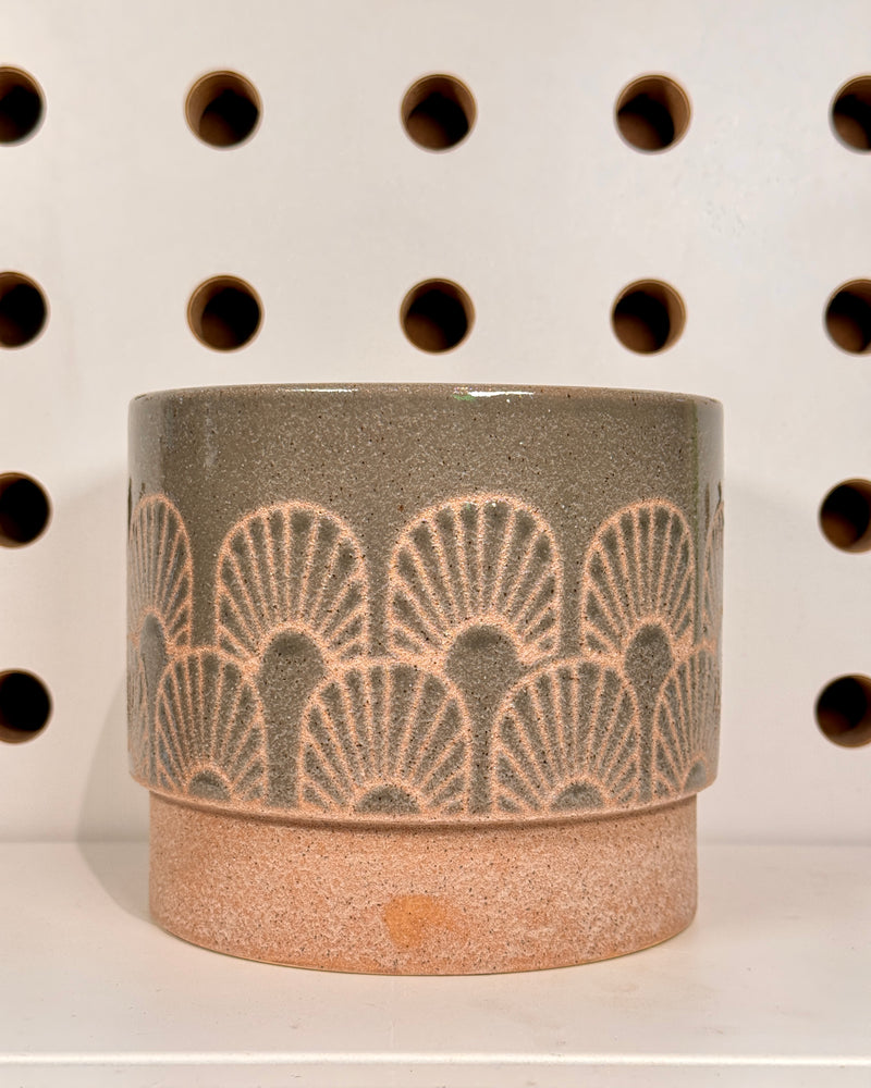 Fossil Ceramic Planter - Plant Daddy