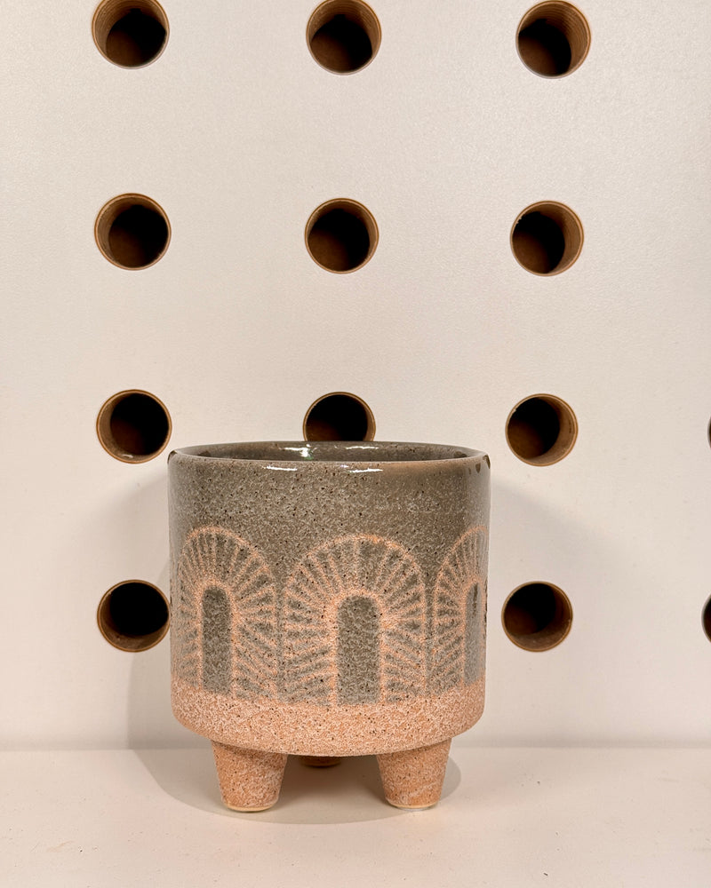Fossil Ceramic Planter - Plant Daddy