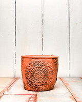 Eco Hemp & Coconut fibre Old Style Pot- handmade by Eché pots