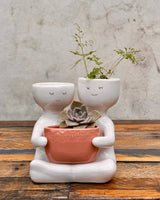 Plant Friends Ceramic Planter