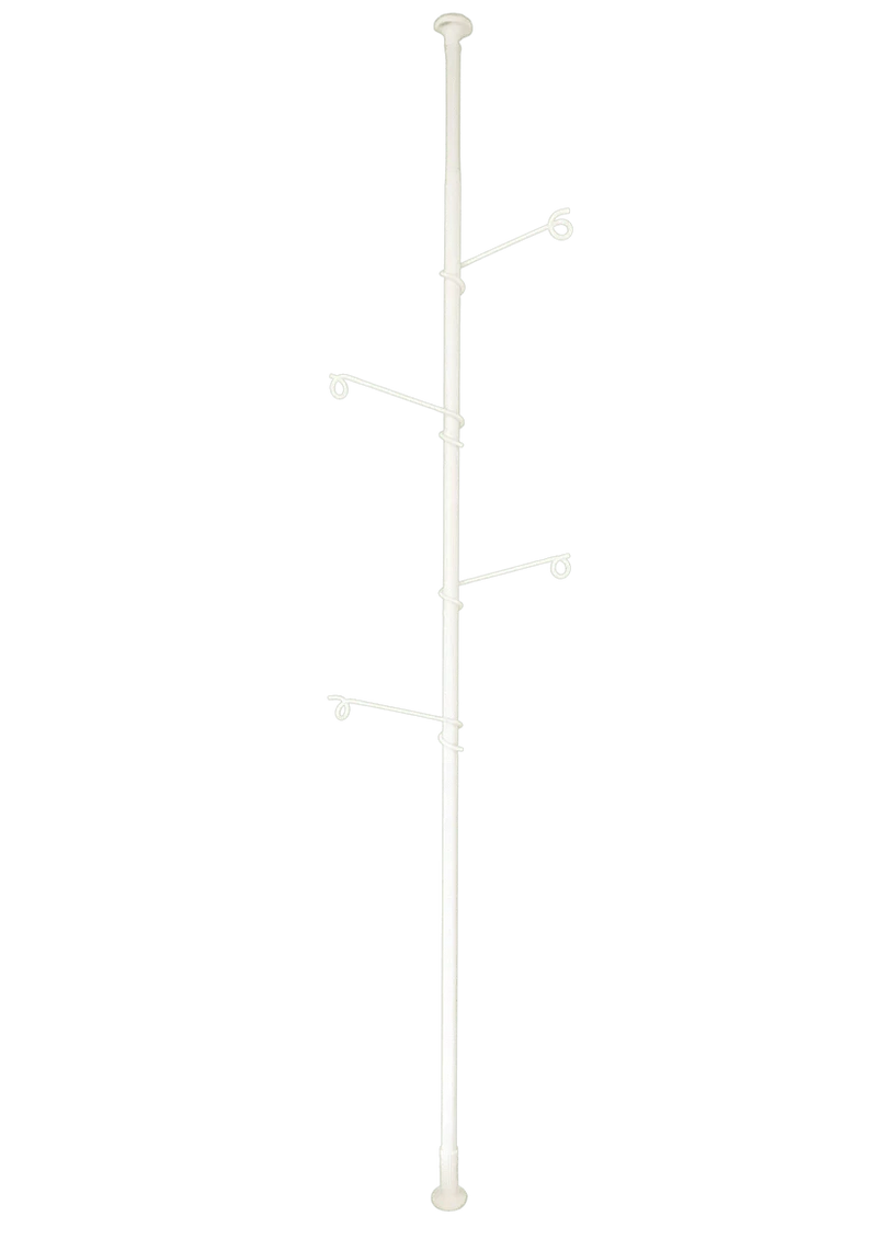 Plant pole tension- White