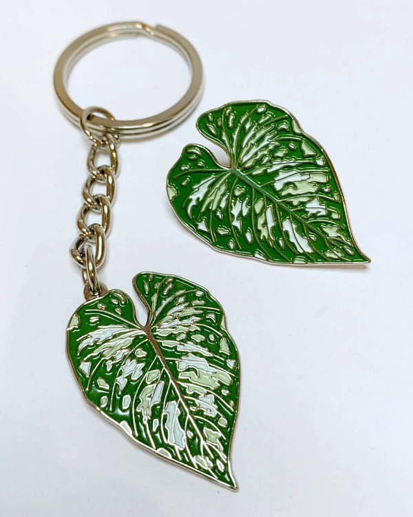 Philodendron Mamei Pin/ Keyring