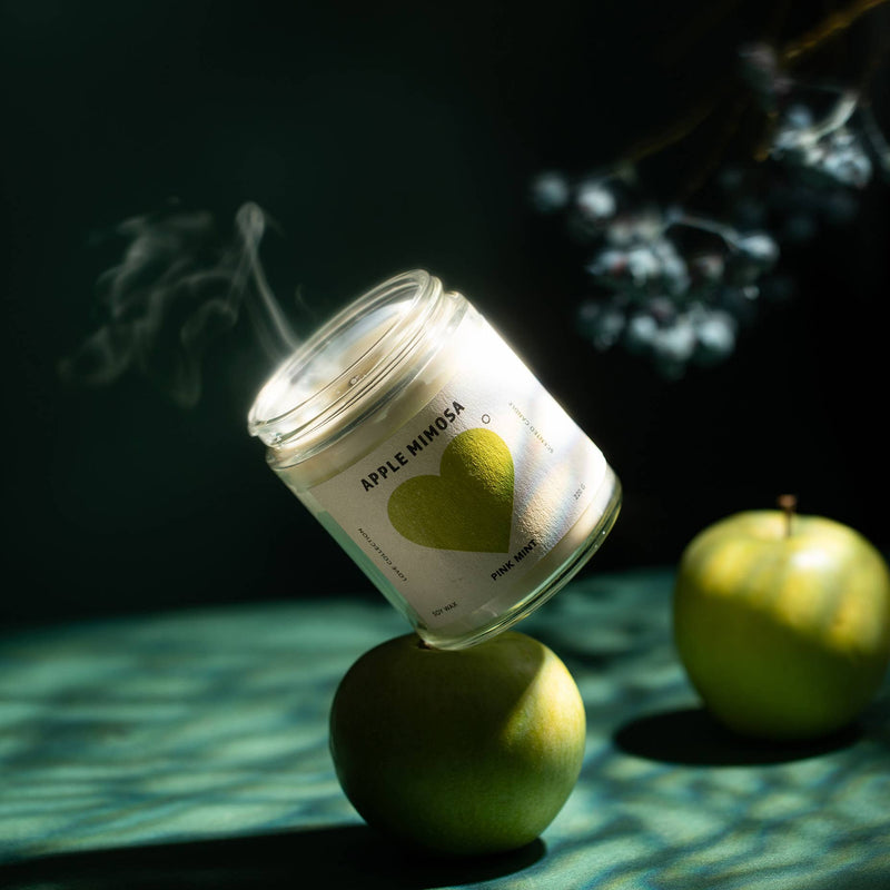 Apple Mimosa Soy Candle by Pinkmint