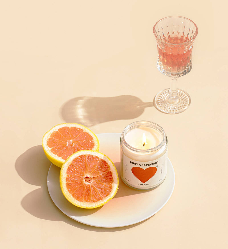 Ruby Grapefruit Soy Candle